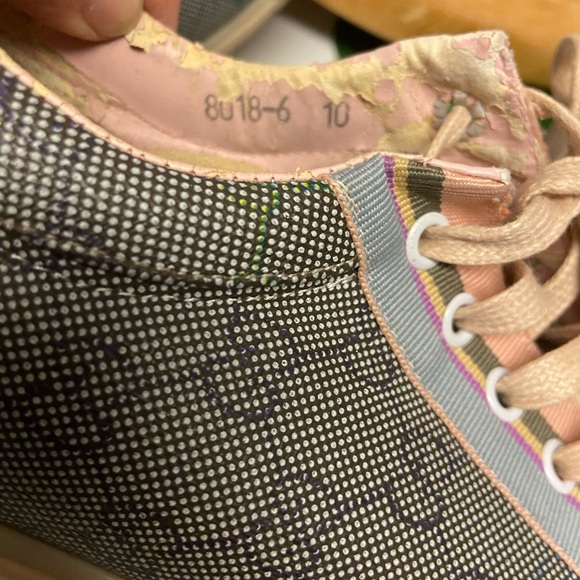 Retro Gucci Canvas Pastel Sneakers As Is - Picture 9 of 9